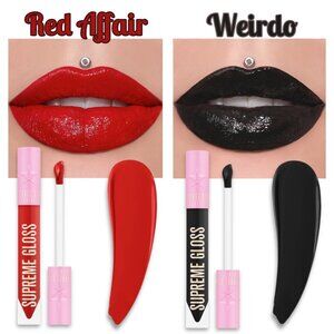 Jeffree Star Bundle—Red Affair & Weirdo—Supreme Gloss *NIB*